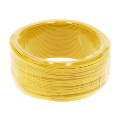 1.5 mm Insulated Single Wire Yellow Carisol-Electrical 330 ft. x 1.5mm AC Yellow per ft.