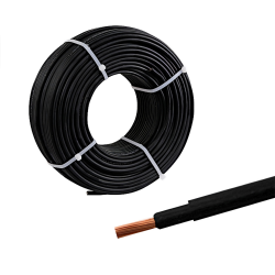 16 mm Insulated Single Wire Black Carisol-Electrical 330 ft. x 16mm AC Black per ft.