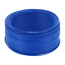 16 mm Insulated Single Wire Blue Carisol-Electrical 330 ft. x 16mm AC Blue per ft.