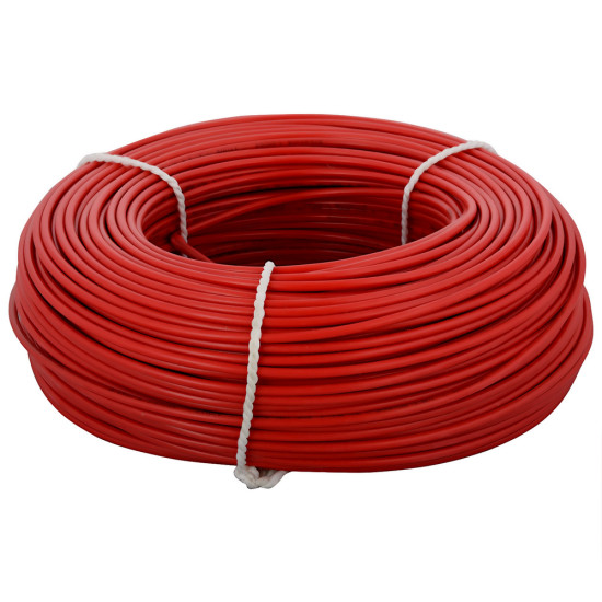 16 mm Insulated Single Wire Red Carisol-Electrical 330 ft. x 16mm AC Red per ft.