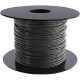 25 mm Insulated Single Wire Black Carisol-Electrical 330 ft. x 25mm AC Black per ft.