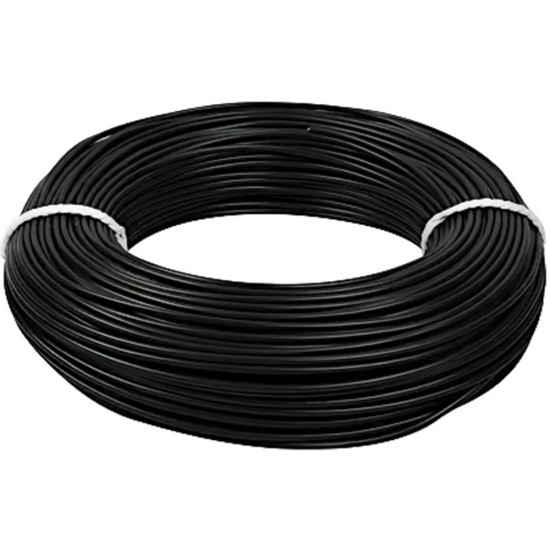 25 mm Insulated Single Wire Black Carisol-Electrical 330 ft. x 25mm AC Black per ft.