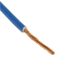 2.5 mm Insulated Single Wire Blue Carisol-Electrical 330 ft. x 2.5mm AC Blue per ft.
