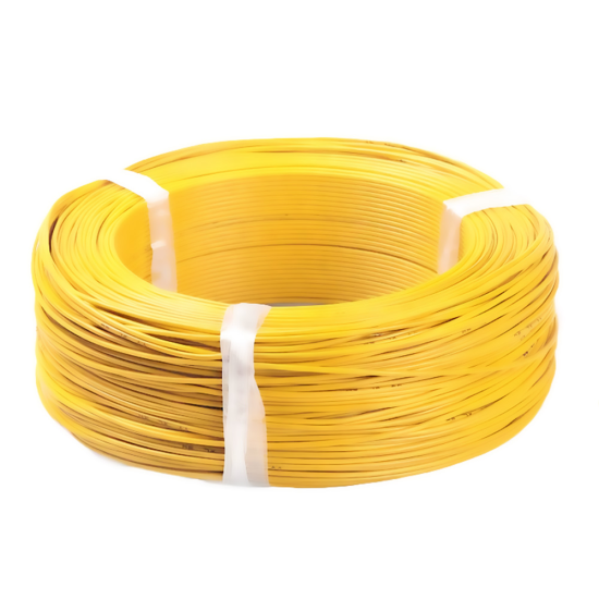 25 mm Insulated Single Wire Yellow Carisol-Electrical 330 ft. x 25mm AC Yellow per ft. 25 mm Insulated Single Wire Yellow Carisol-Electrical 330 ft. x 25mm AC Yellow per ft.