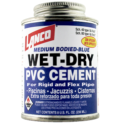 4 oz. PVC Cement Blue Wet Dry Tangit