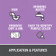 4 oz. PVC Pipe Cleaner Purple 