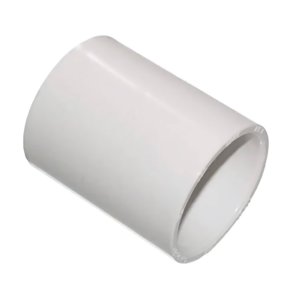 1/2 in. PVC Coupler Slip x Slip CarisolPlumbing 12 in. PVC SXS