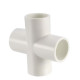 1/2 in. PVC Cross Tee