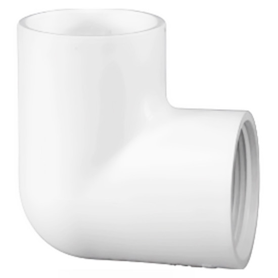 1/2 in. PVC Elbow Slip x Thread 90Degree