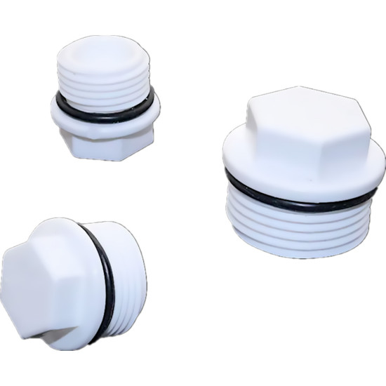 1/2 in. PVC Male Plug 