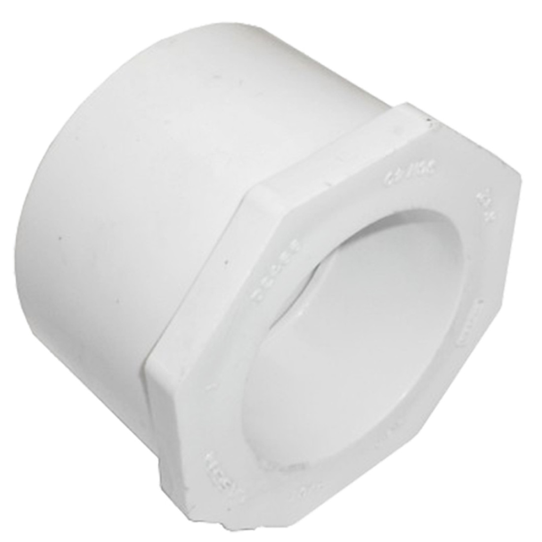 1/2 in. PVC Reducing Bushing Carisol-Plumbing 3-4-1-2 in. PVC REDU BUSH ...