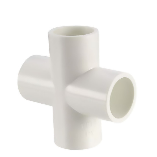 3/4 in PVC Cross Tee