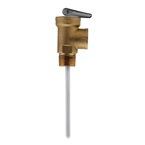 1/2 in. Temperature and Pressure Relief Valve Carisol-Plumbing TPV 1-2in 0.7MPA 90D