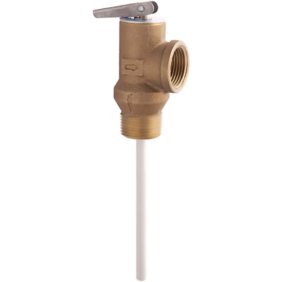 3/4 in. Temperature and Pressure Relief Valve Carisol-Plumbing TPV 3-4in 0.7MPA 90D